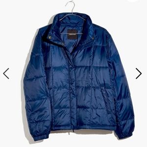 NWT Madewell Travel Buddy Packable Puffer Jacket L